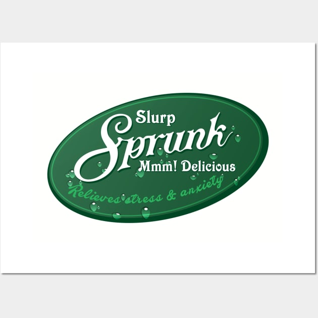 Sprunk Soda Wall Art by MBK